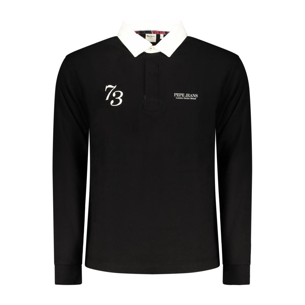 هودي نسائي أسود من القطن