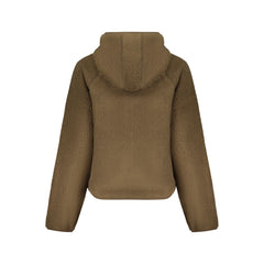 Marrone Polyester Women Sweatshirt