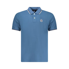 Blu Cotton Men Polo