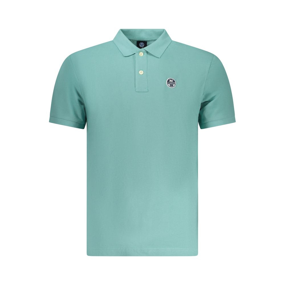 Azzurro Cotton Men Polo