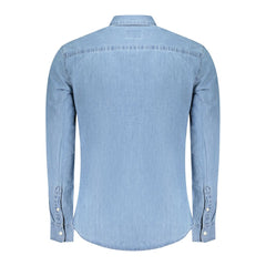 Azzurro Cotton Men Shirt