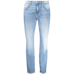 Azzurro Cotton Women's Jeans