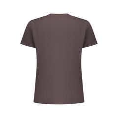 Black Cotton Women T-Shirt