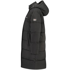 Black Polyester Women's Jacket