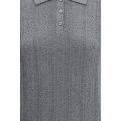 Gray Cotton Dress Shirt