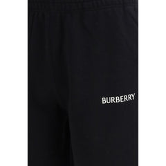 Black Cotton Bermuda Shorts