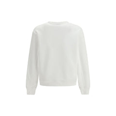 White Cotton Sweatshirt