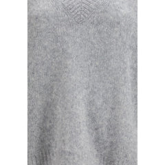 Gray Cashmere Sweatshirt