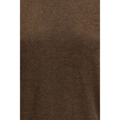 Brown Fleece Wool Sweatshirt