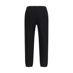 Black Cotton Joggers (Workout Pants)