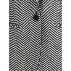 Multicolor Fleece Wool Coat