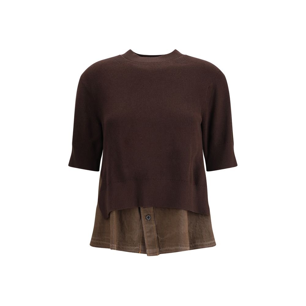 Blue Cotton Sweatshirt