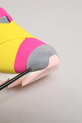 Multicolor Neoprene Elastic Ibiza Sneakers Shoes