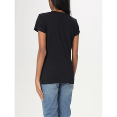 Black Cotton T-Shirt