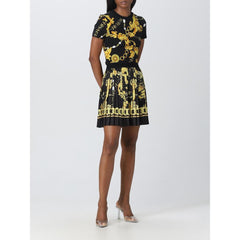 تي شيرت قطن أسود