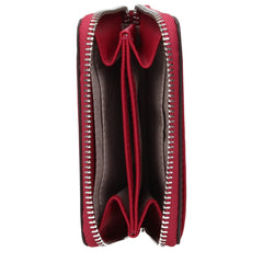 Red Leather Cardholder