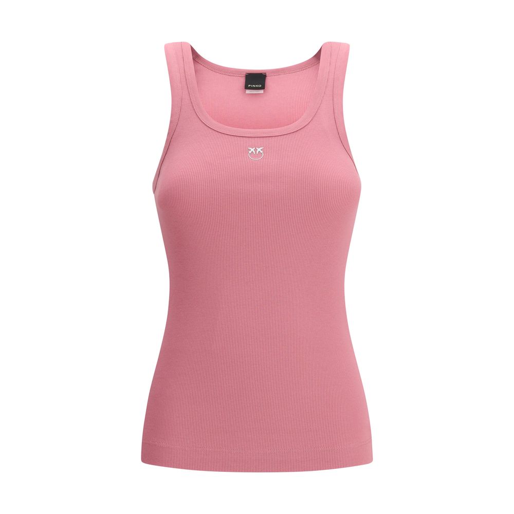 Multicolor Cotton Sleeveles T-Shirt