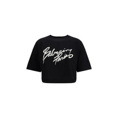 Black Cotton T-Shirt