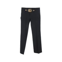 Black Viscose Dress Pants