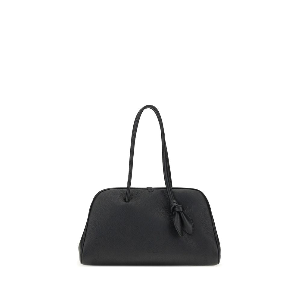 Black Calf Leather Bos Taurus Shoulder Bag