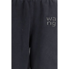 Black Cotton Joggers (Workout Pants)