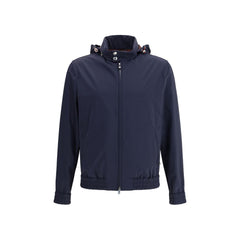 Blue Polyamide Shell Jacket