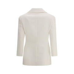 White Wool Blazer