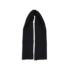 Black Virgin Wool Scarf