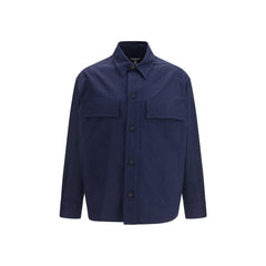 Blue Cotton Coat