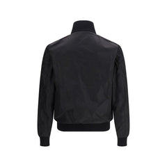 Black Fleece Wool Shell Jacket