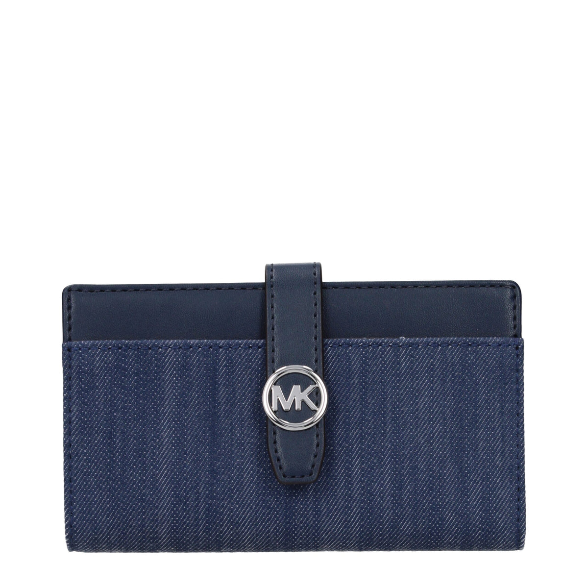 Blue Fabric Wallet