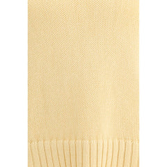 Beige Cotton Sweatshirt