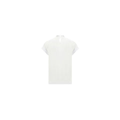 White Elastane T-Shirt