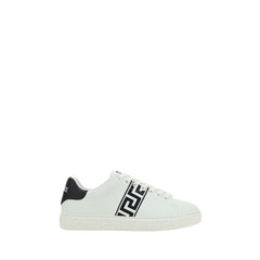 White Calf Leather Bos Taurus Low Top Sneakers