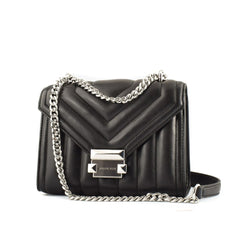 Black Leather Shoulder Bag