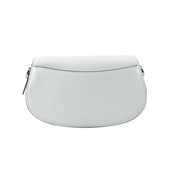 White Leather Shoulder Bag