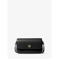 Black Leather Crossbody Bag