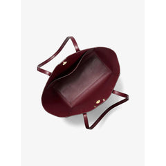 Multicolor Leather Tote Bag