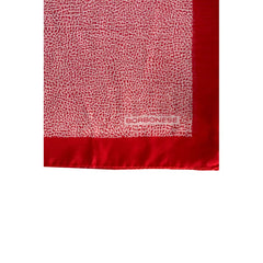 Red Silk Women Scarf