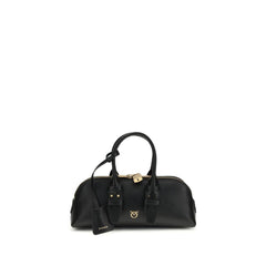 Black Calf Leather Bos Taurus Handbag