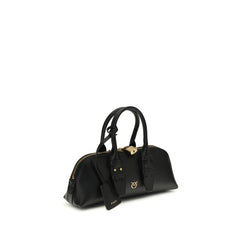 Black Calf Leather Bos Taurus Handbag