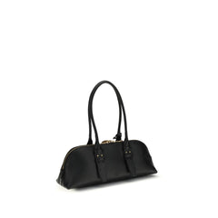Black Calf Leather Bos Taurus Shoulder Bag