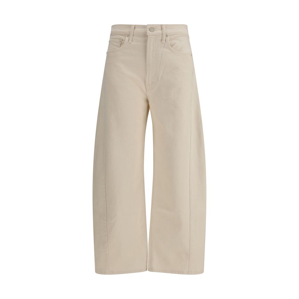 Beige Cotton Jeans Denim