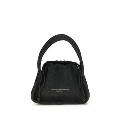Black Polyester Handbag