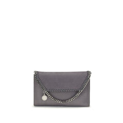 Gray Polyester Shoulder Bag
