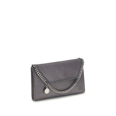 Gray Polyester Shoulder Bag
