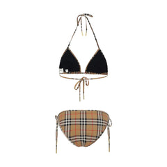Brown Polyamide Bikini