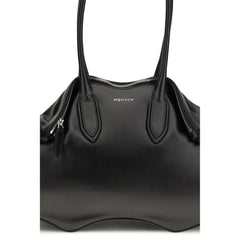 Black Calf Leather Bos Taurus Shoulder Bag