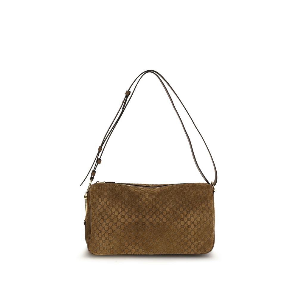 Brown Calf Leather Bos Taurus Handbag