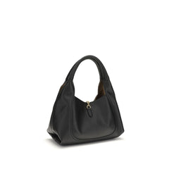 Black Calf Leather Bos Taurus Shoulder Bag